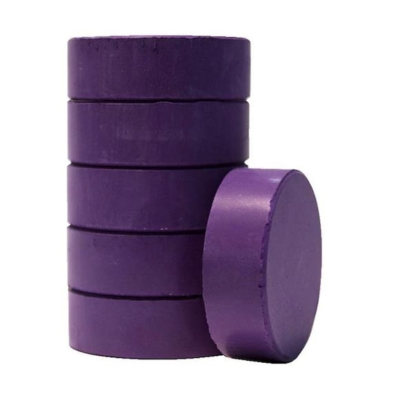 Jack Richeson Jack Richeson 1591465 Large Tempera Cakes; 2.25 x 11-16 in.; Violet - Pack of 6 1591465 - main